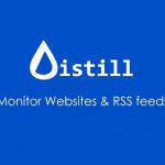 Distill web monitor