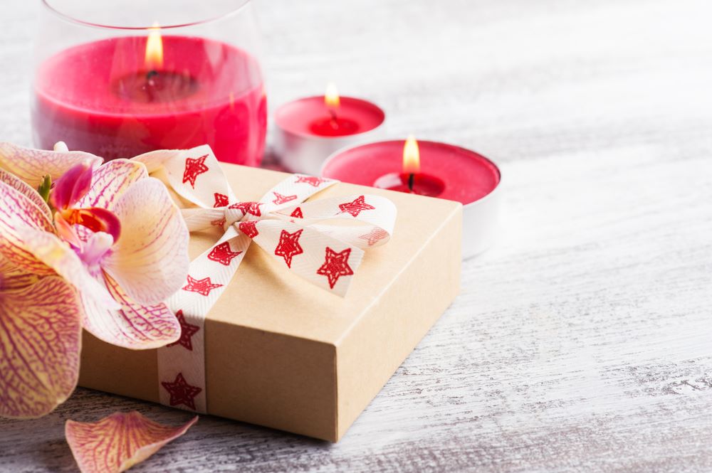 candles craft gift box