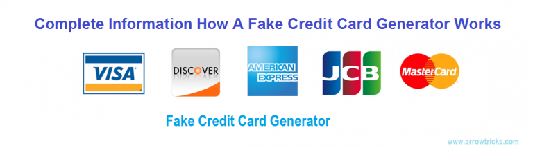 Fake Credit Card Generator