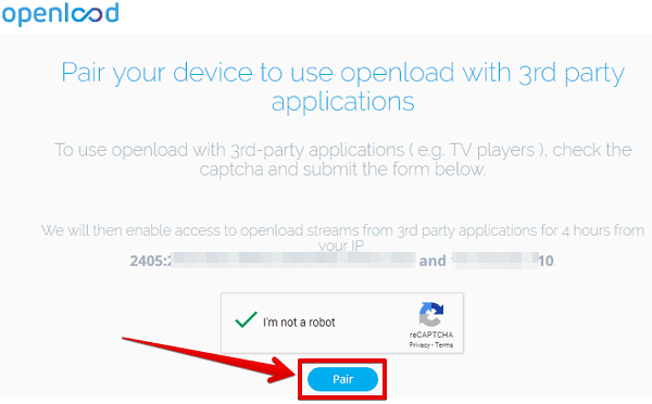 open load pair