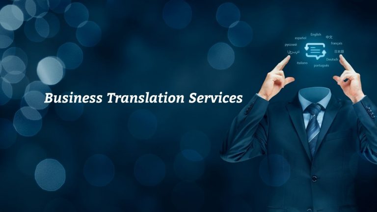 Business translation services