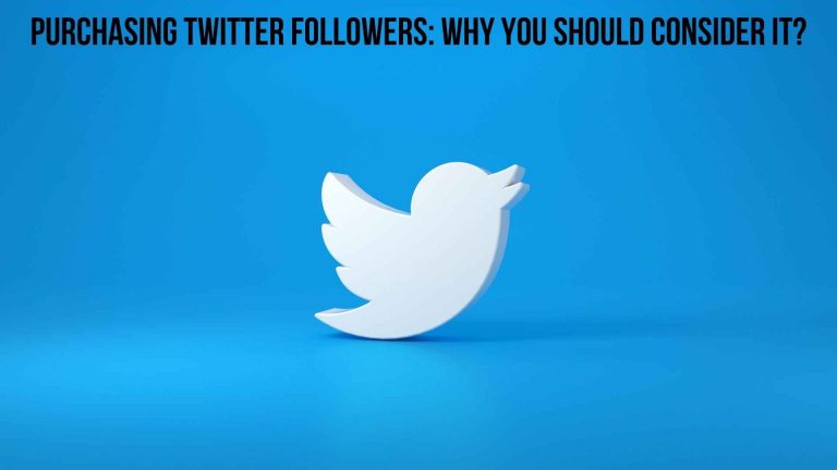 Purchasing Twitter Followers: Why You Should Consider It?