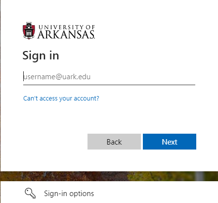 UARK Blackboard Login