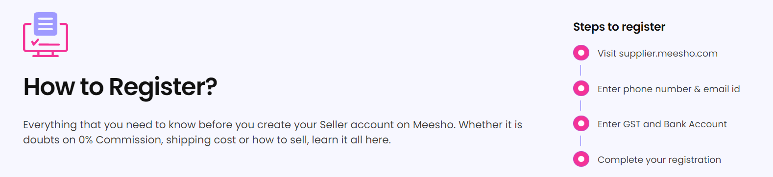 How to Register for Meesho Seller Login & Meesho Supplier Panel Login?