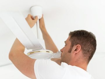 How to Install a Ceiling Fan Without Existing Wiring