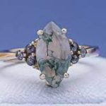 Nature's Romance: The Enchanting Appeal of Moss Agate Engagement Rings